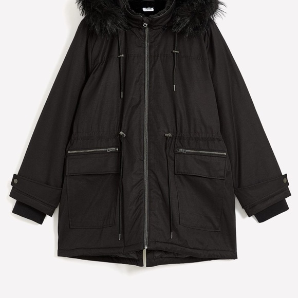 Responsible Lined Parka Jacket with removable hood in size 3X - Picture 6 of 6